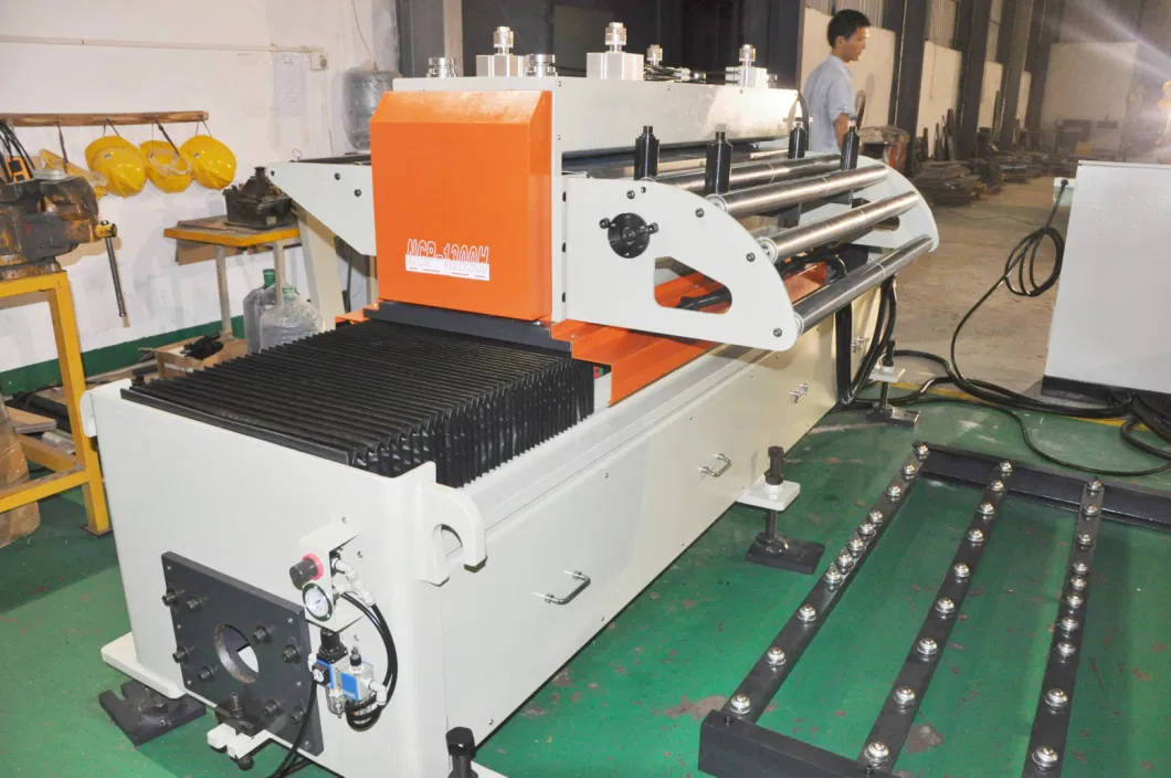 Heavy Duty Decoiler Straightener & Zigzag Servo Feeder for Circle Production Line