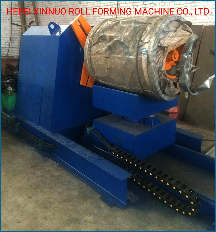 Spot Goods Automatic / Manual Hydraulic Decoiler for Cold Roll Forming Machine