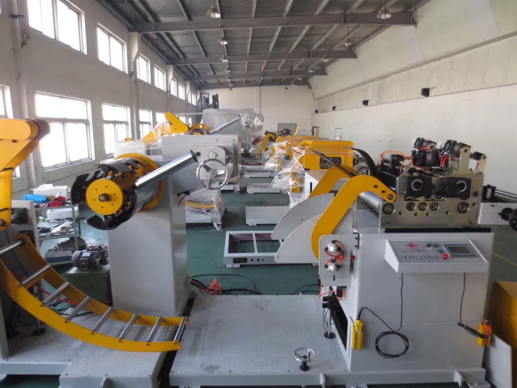 High Speed Roller Nc Servo Feeder Steel Coil Automatic Feeder with Uncoiler Leveler